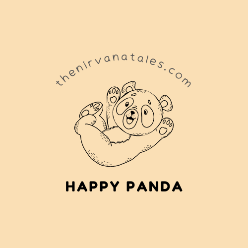 logo happy panda thenirvanatales.com